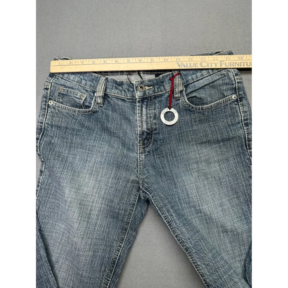 Buffalo David Bitton MOWY-X Y2K Blue‎ Bootcut Jeans Mens 31 Medium Wash Denim